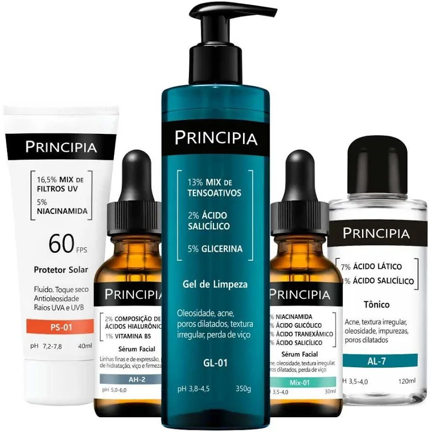 Kit Anti-acne Avançado Principia